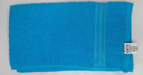 Полотенце махровое  АФИНА 40х70 см (голубой)